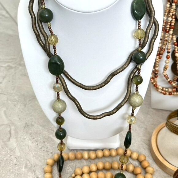 Ethnic Tribal Jewelry Bundle Lot - Necklaces & Bracelets - Picture 7 of 12